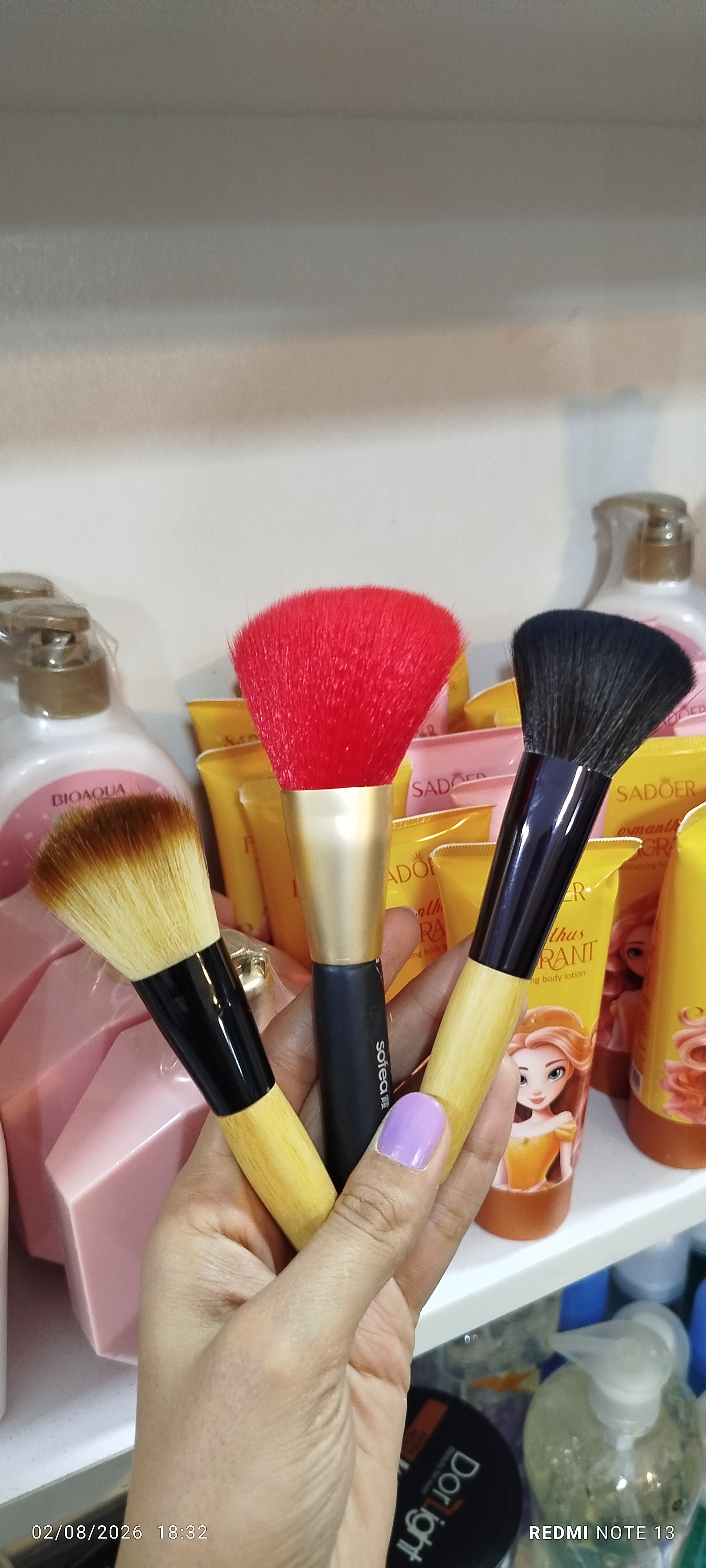 براش تک رژگونه پرتراکم